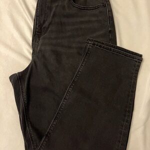American Eagle Outfitters Black Curvy Mom Jeans